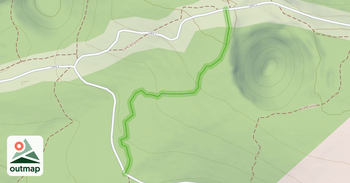 Map of Gilles Haute