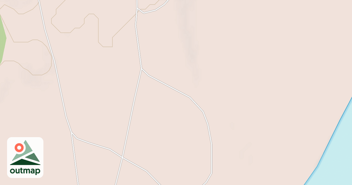 Map of Campground Trail