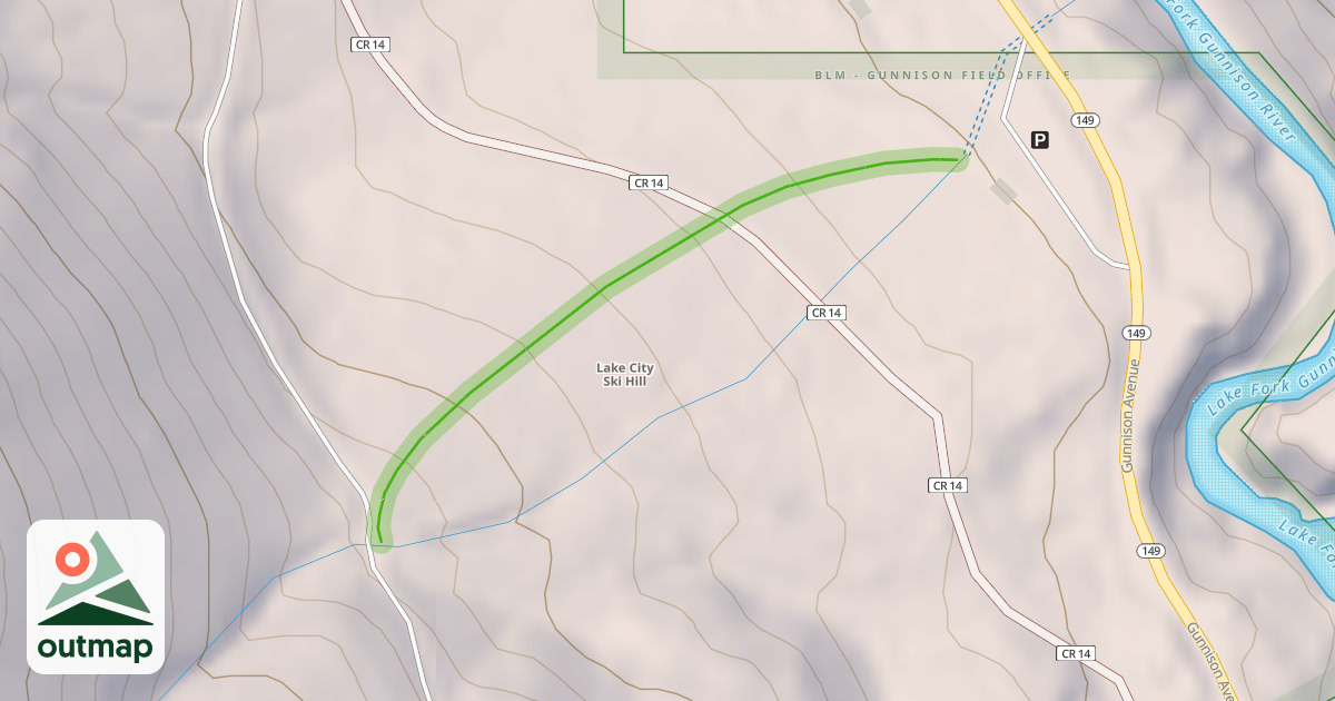 Map of The Main Run