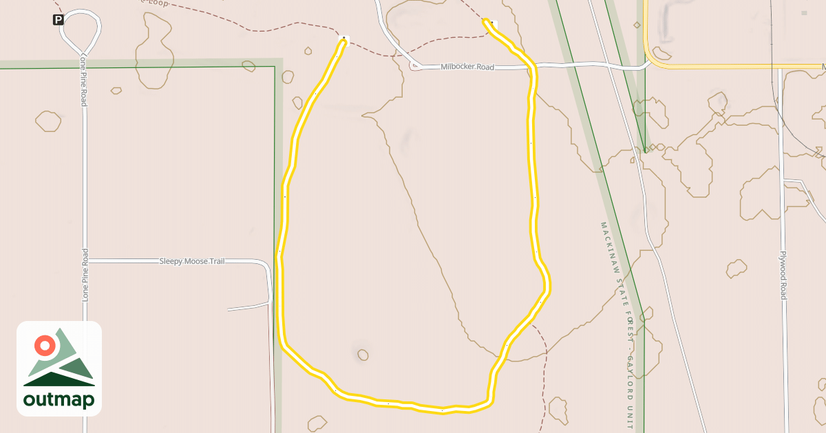 Map of Highland Loop