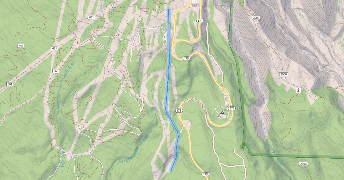Map preview of Vicky's Run