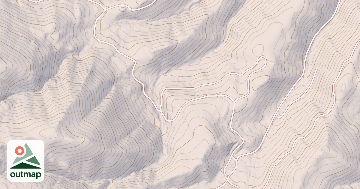 Map of SOUTH PINE CREEK