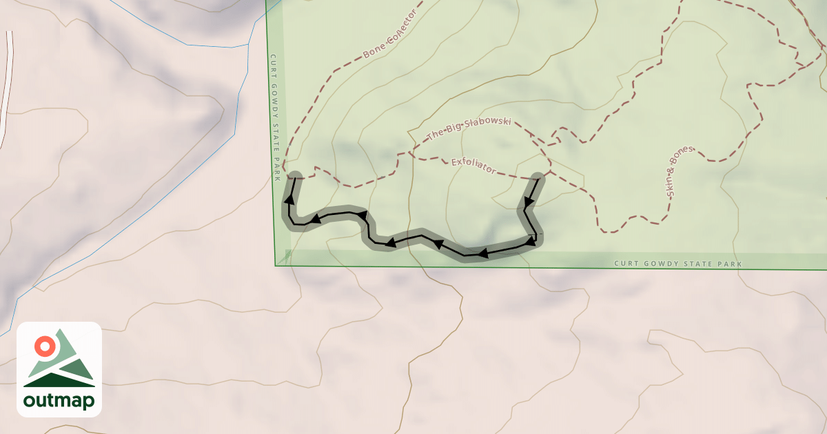 Map of Slip 'n Slide