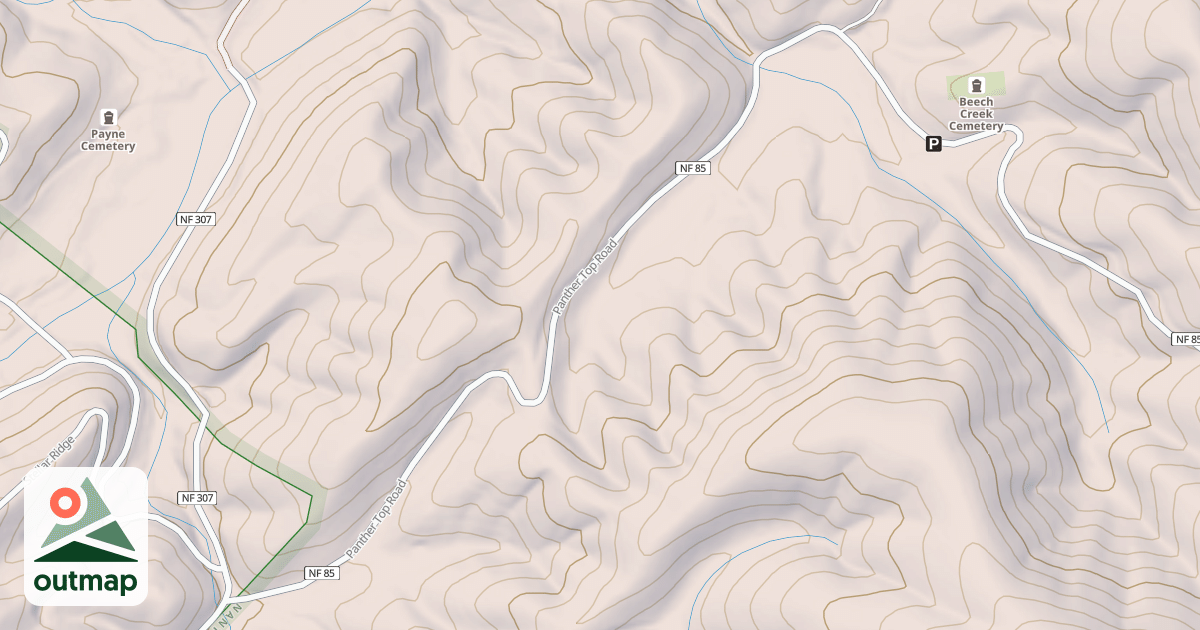 Map of PANTHER TOP