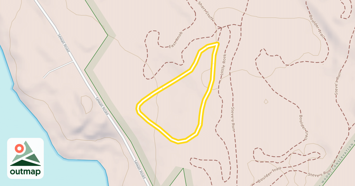 Map of Lookout Loop