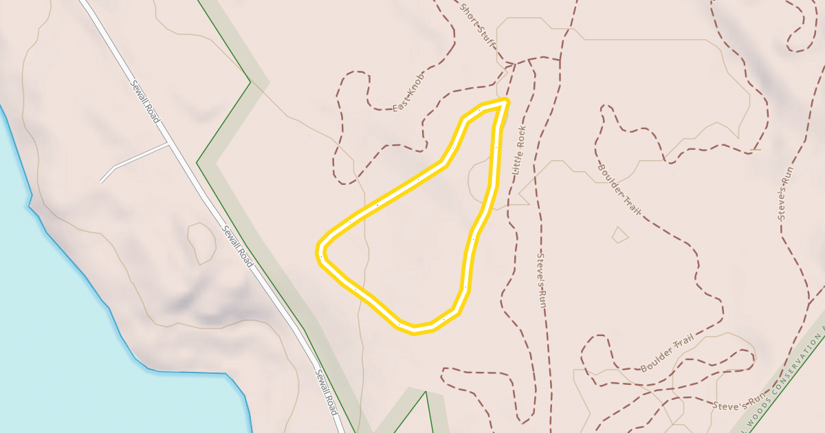 Map preview of Lookout Loop