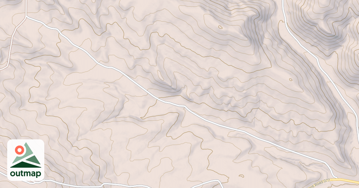 Map of BATES CANYON