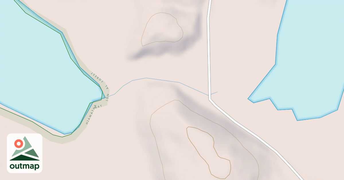 Map of DEER CREEK SPUR D