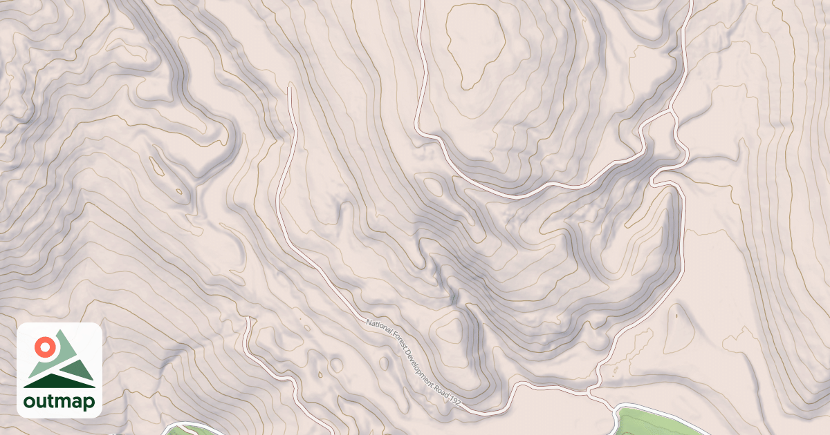 Map of USFS Motor Vehicle Use Map Roads {15CB280A-99B3-433B-AF67-ED918E843F27}