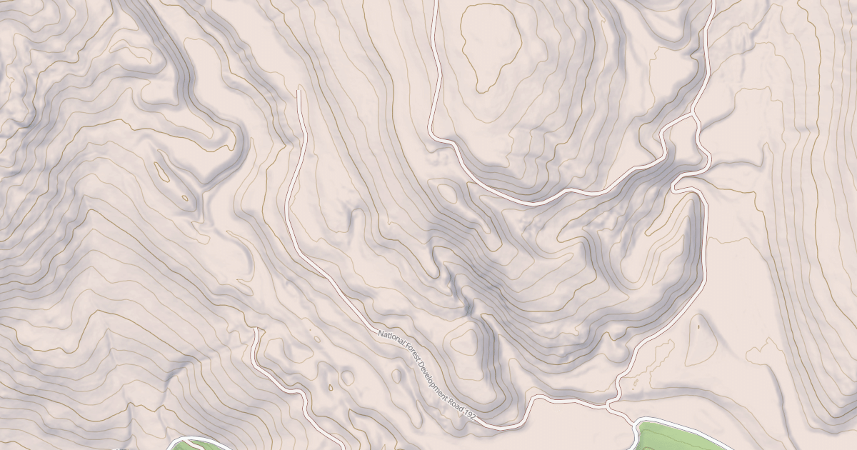 Map preview of USFS Motor Vehicle Use Map Roads {15CB280A-99B3-433B-AF67-ED918E843F27}