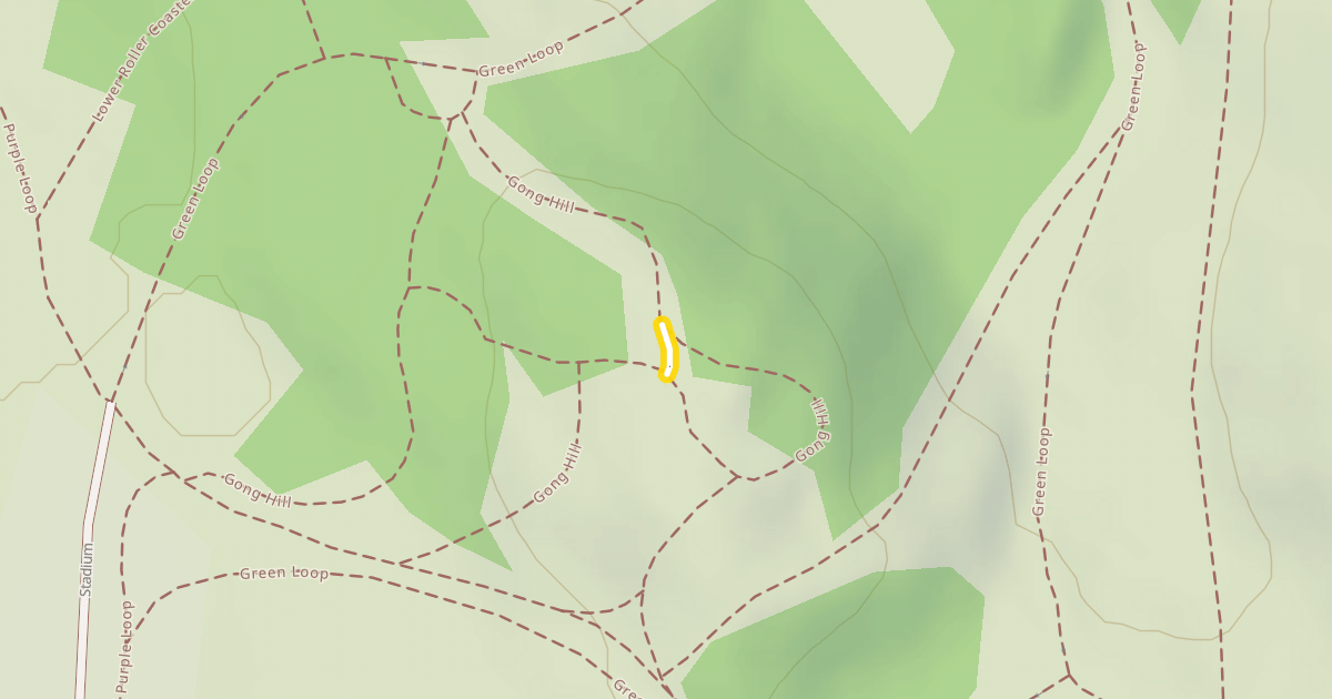 Map preview of Gong Hill