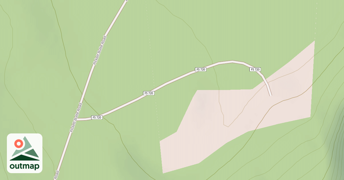 Map of BLUE BLUFFS