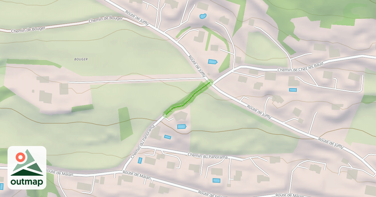 Map of Chemin du Panorama
