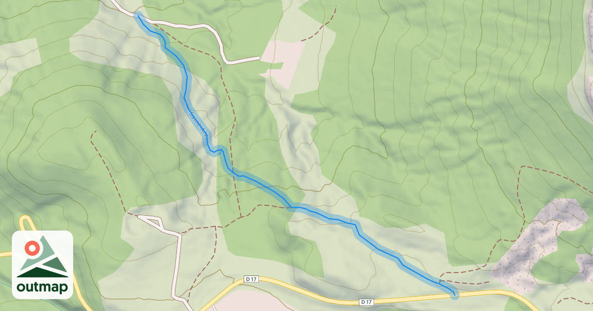 Map of Saint-Anto