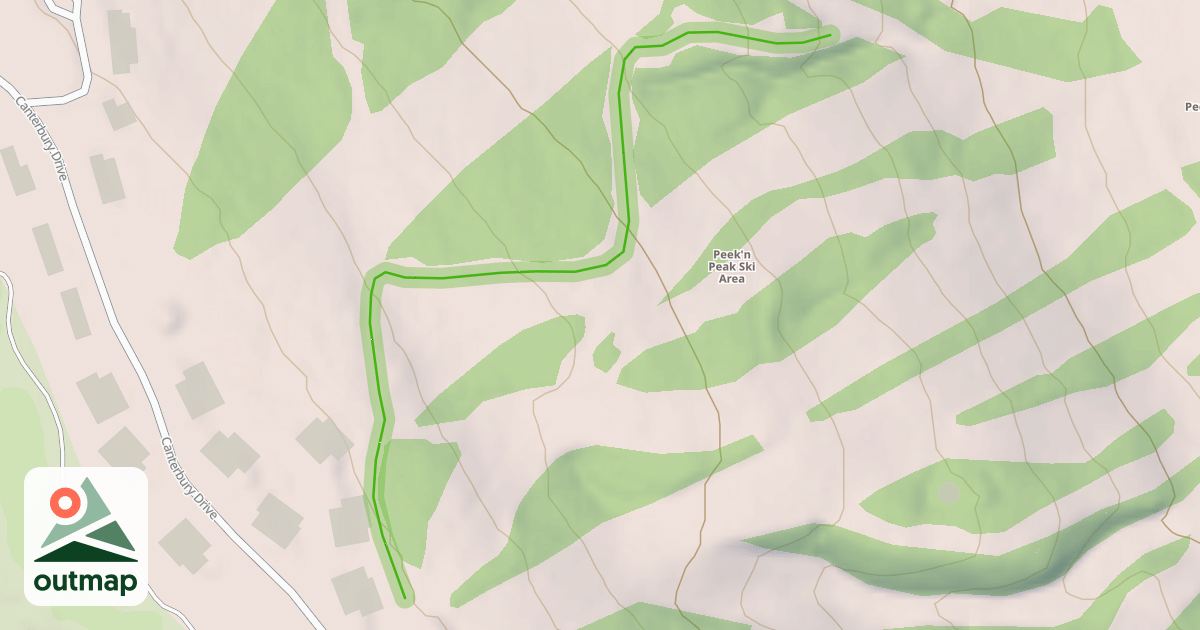 Map of Friar Tuck's Trek
