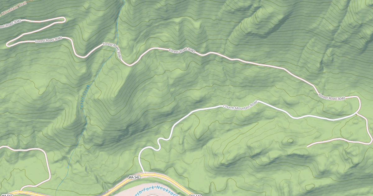 Map preview of EAST CHURCH