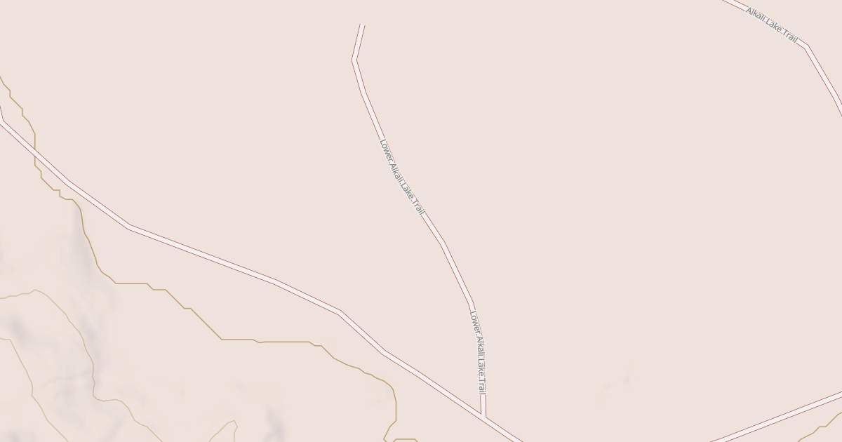 Map preview of LOWER ALKALI LAKE