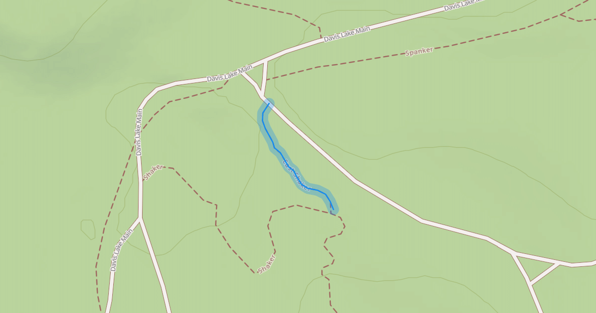 Map preview of East Shaker