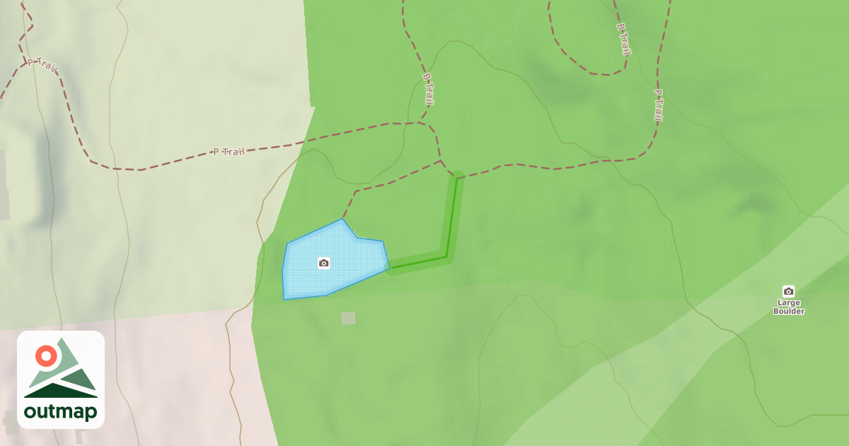 Map of Alt Path to Pond