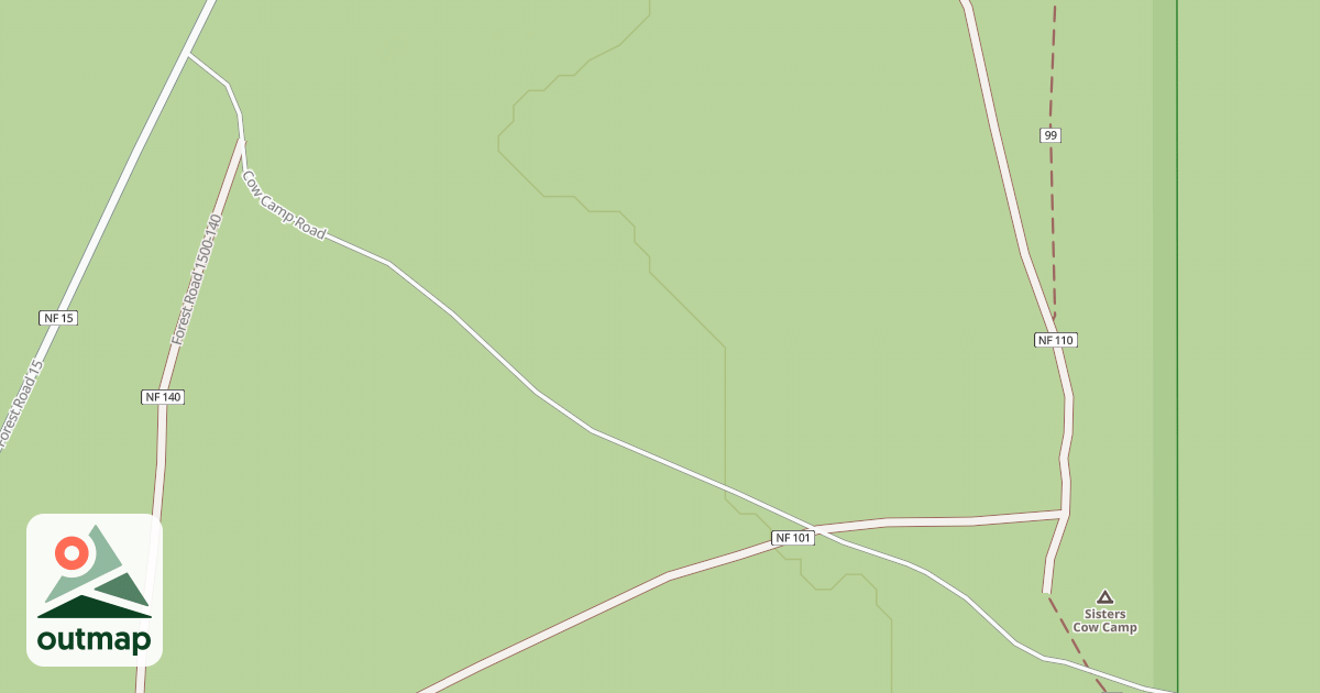 Map of COW CAMP