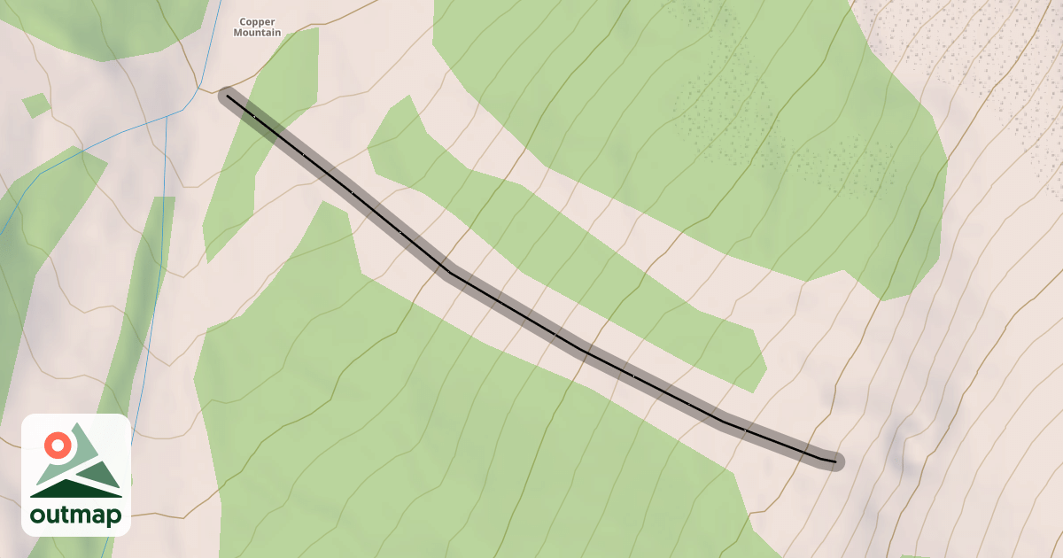 Map of Ute Overlook