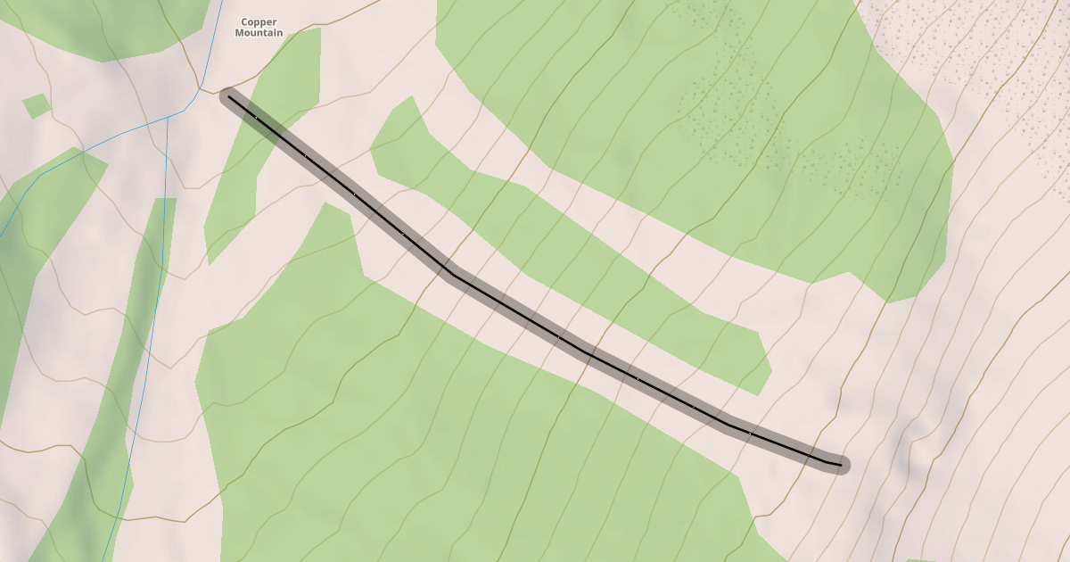 Map preview of Ute Overlook