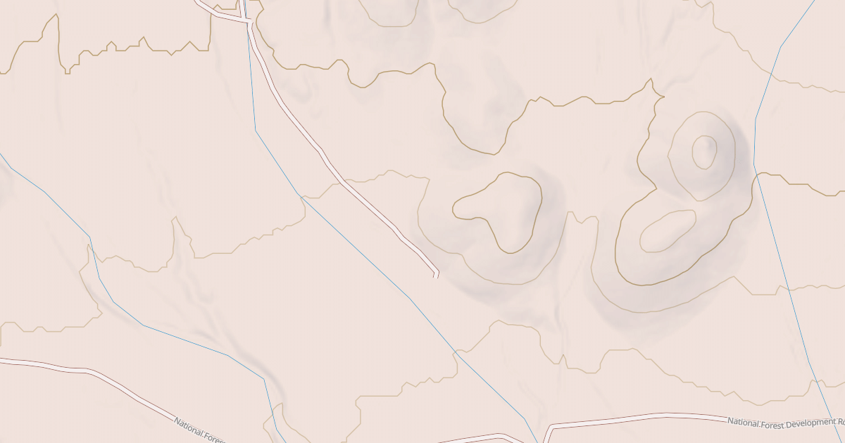 Map preview of DRY CANYON SPUR