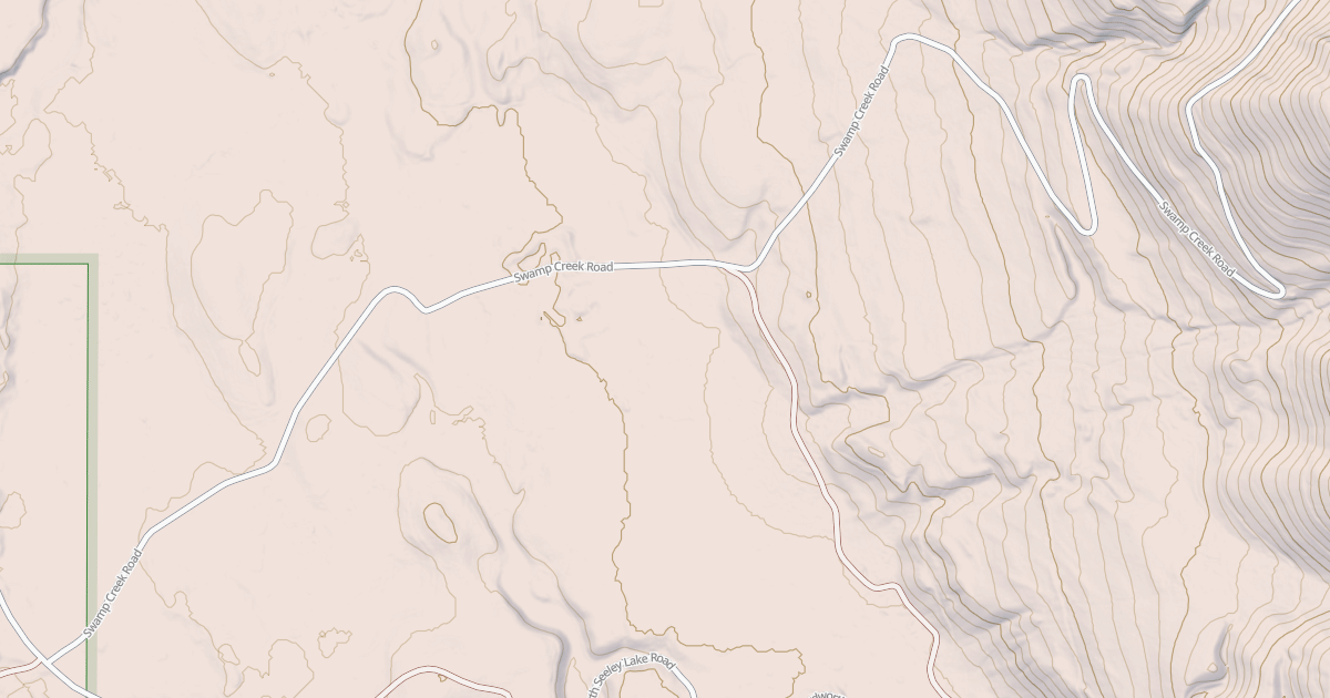 Map preview of SWAMP CREEK (SEELEY LAKE)