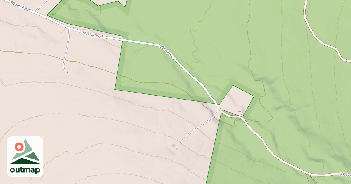 Map of Kelsea Notch Rd