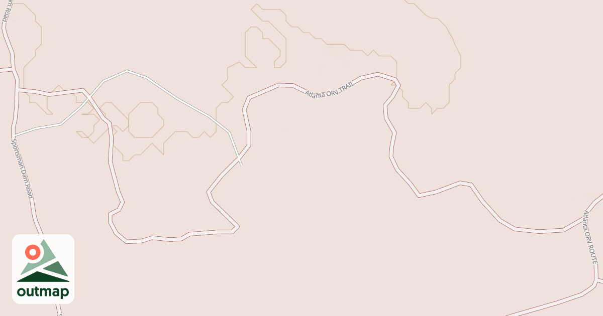 Map of Atlanta Trail