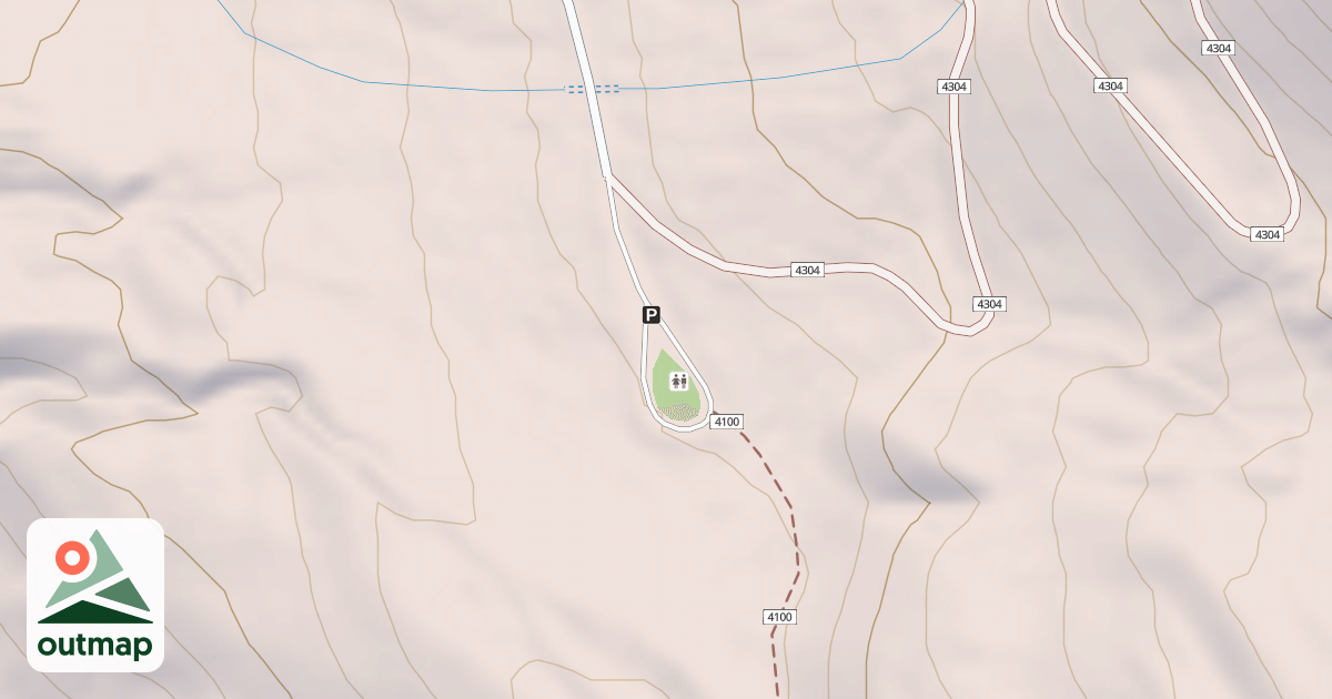 Map of EAST FORK BEAR RIVER TH