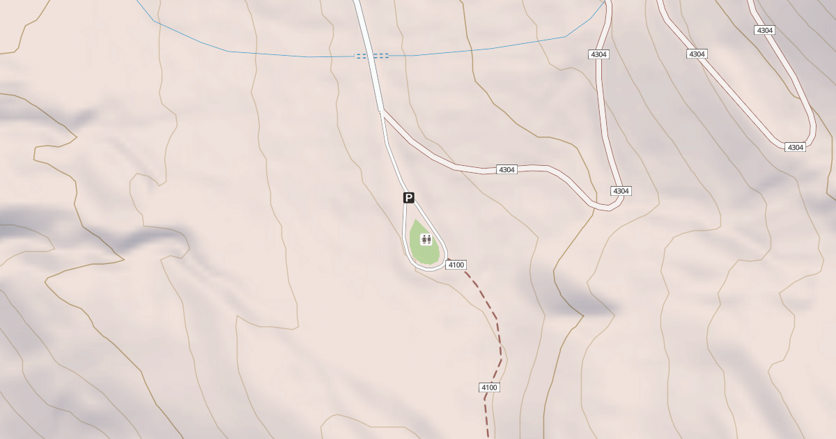 Map preview of EAST FORK BEAR RIVER TH