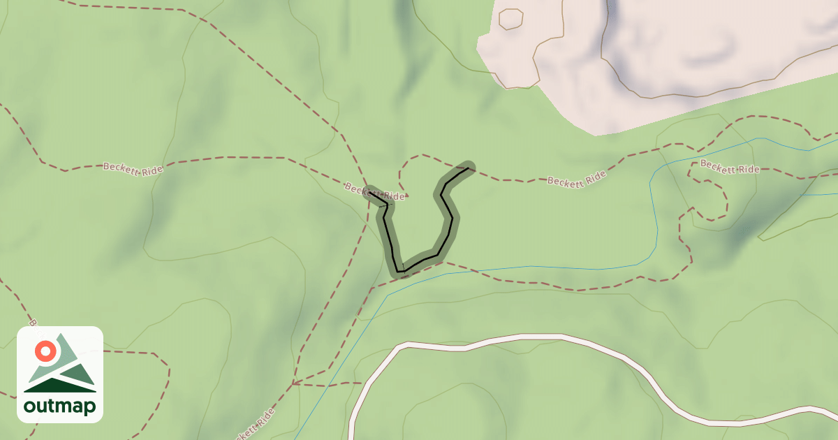 Map of Beckett Ride