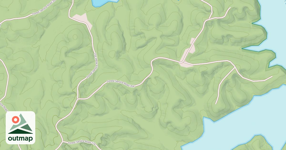 Map of FORDS BAY ACCESS ROAD