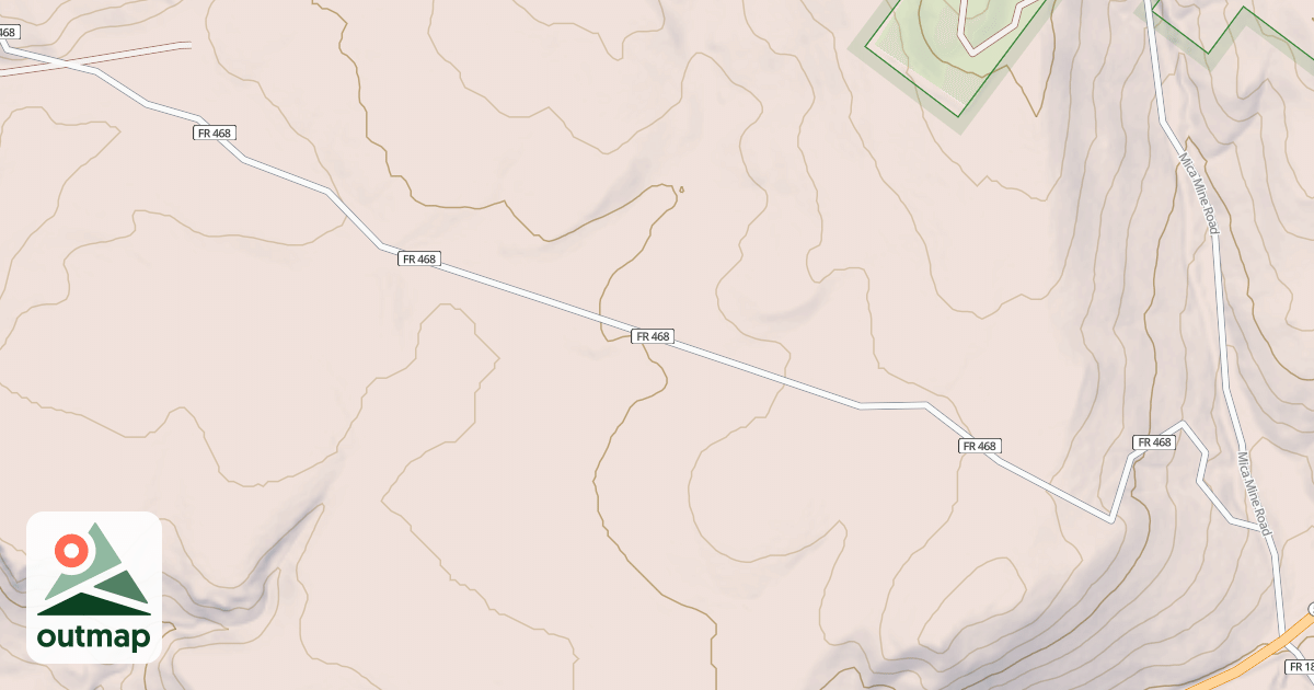 Map of BORREGO MESA