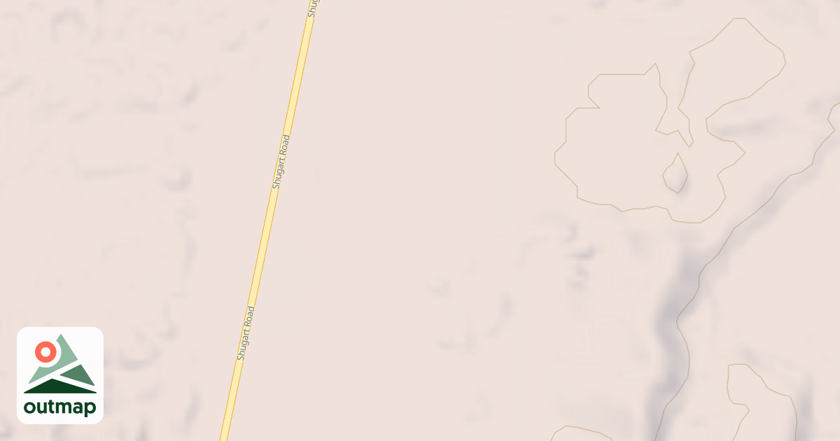 Map of Hackberry Trail System - Dunes Access