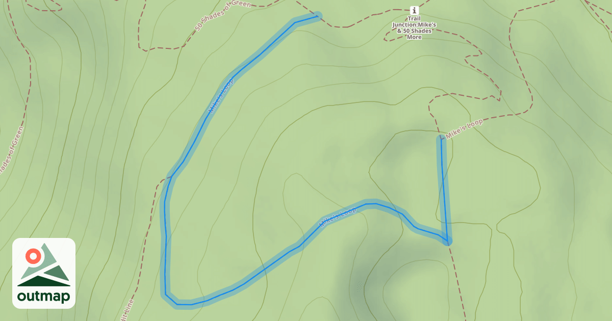 Map of Mike's Loop