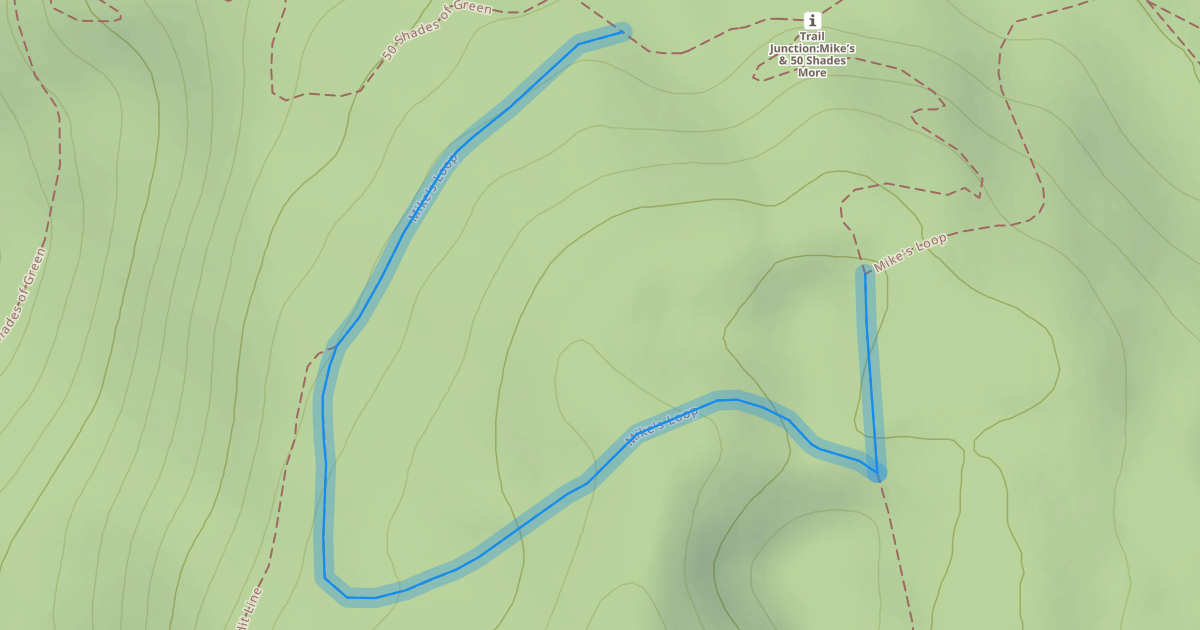 Map preview of Mike's Loop