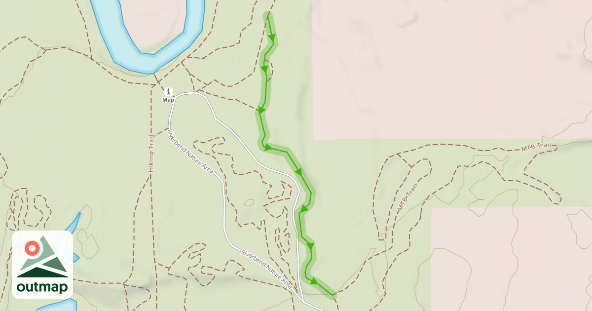 Map of MTB Trail
