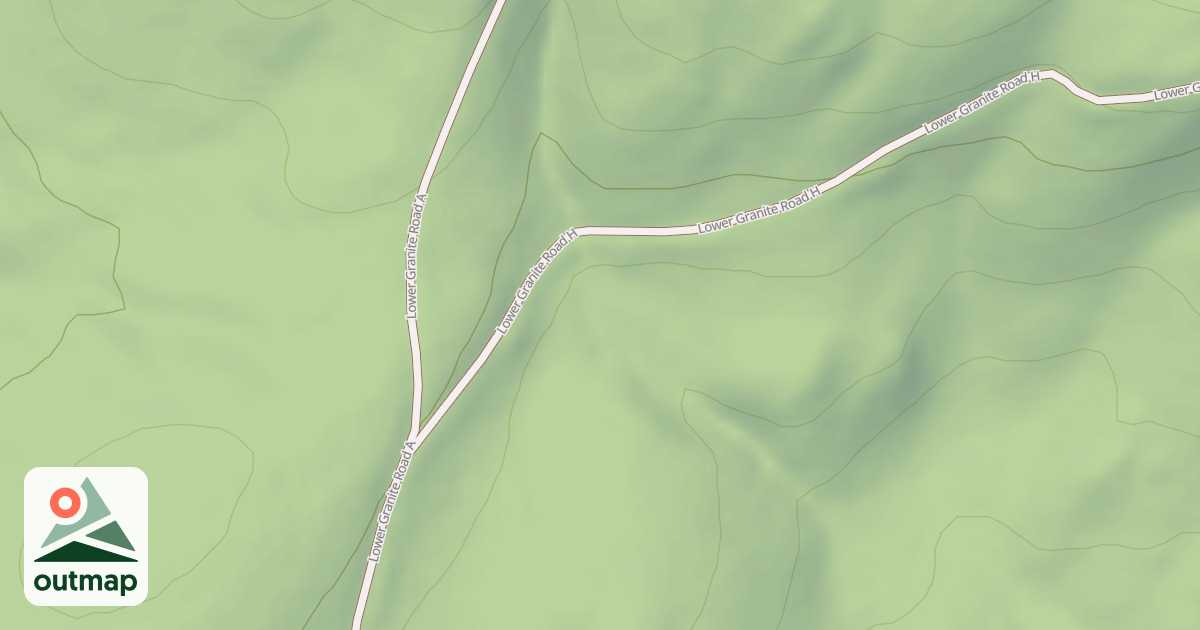 Map of LOWER GRANITE H