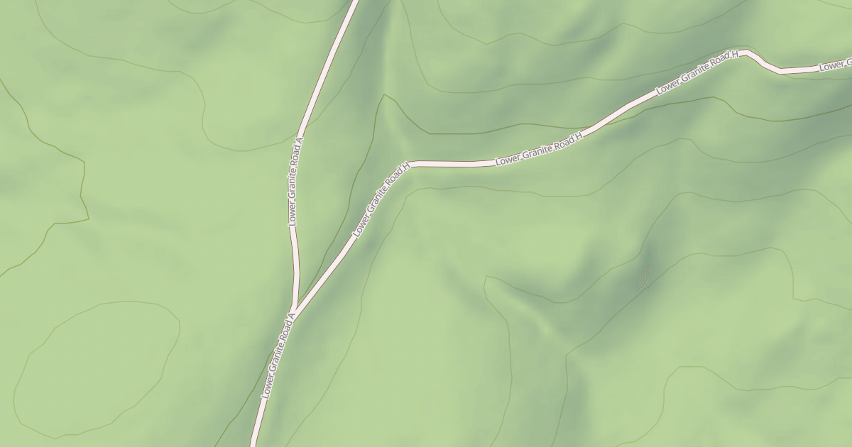 Map preview of LOWER GRANITE H