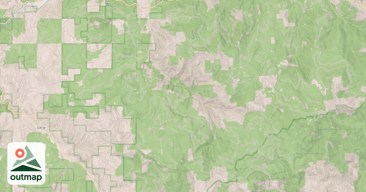 Map of BEAVER CREEK