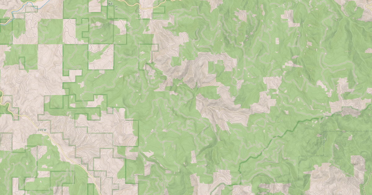 Map preview of BEAVER CREEK