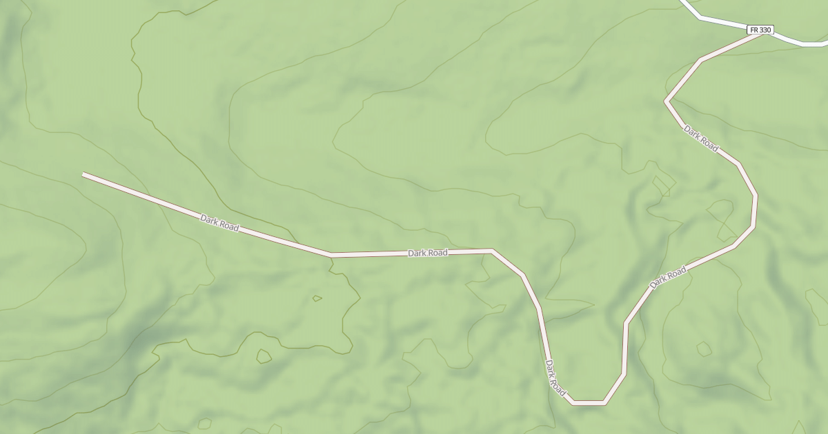 Map preview of DARK ROAD