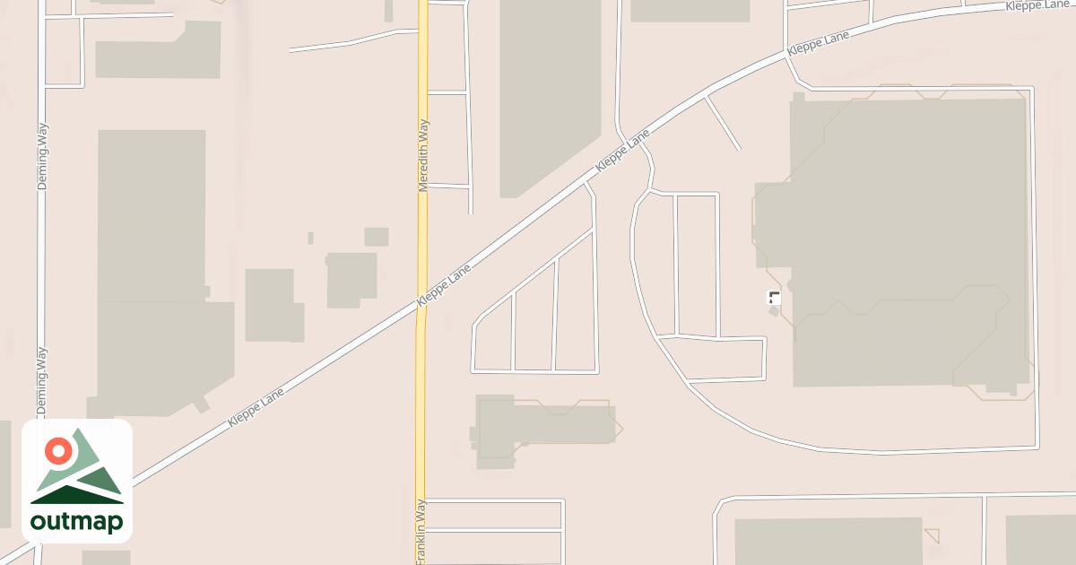 Map of SPARKS BACK PARKING LOT