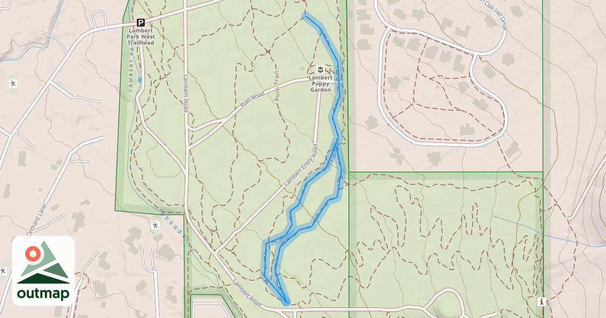 Map of Poppy Trail