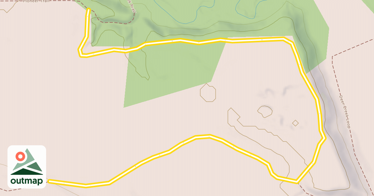 Map of Pioneer Trail