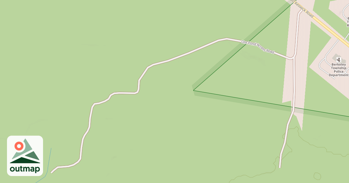 Map of Ore Pond Road