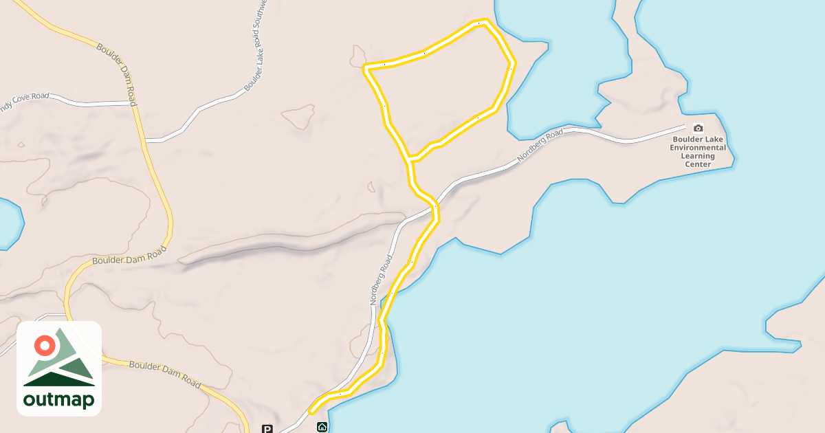 Map of Beaver Pond Trail