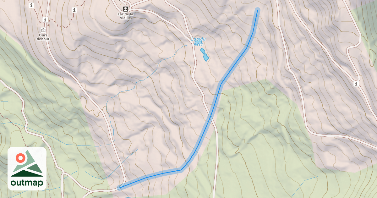 Map of Blanchon
